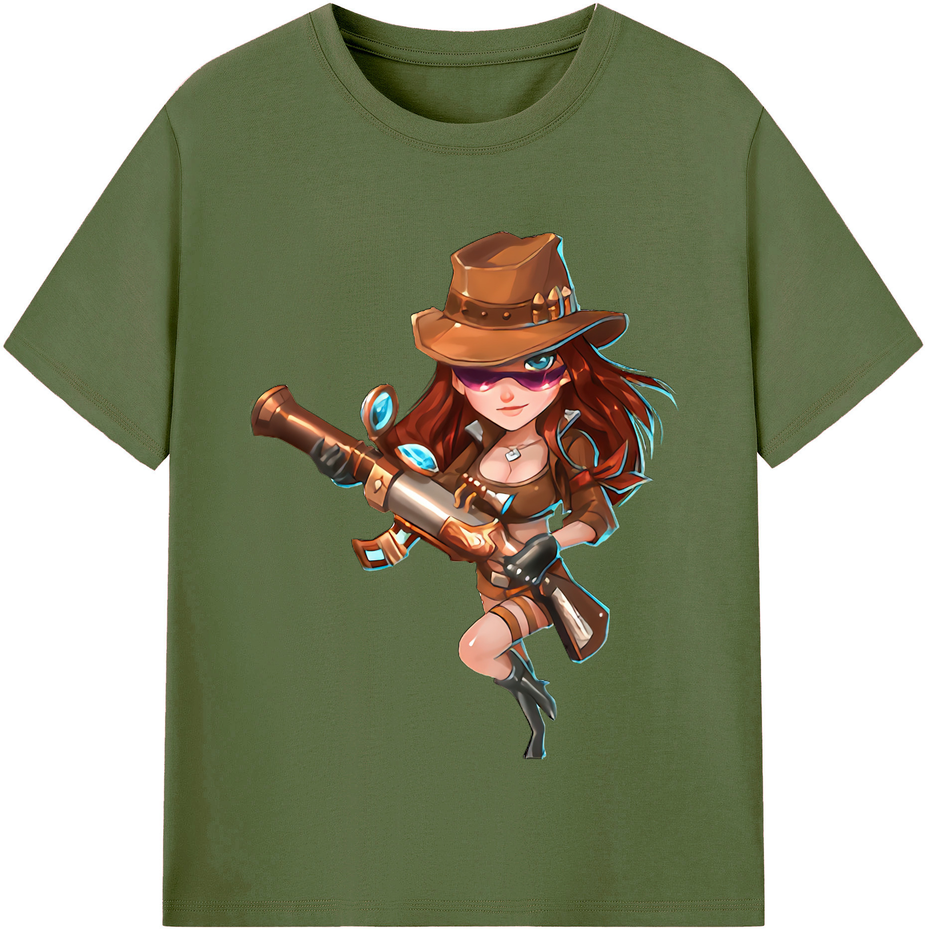 リーグ・オブ・レジェンド League of Legends LOL 綿100％半袖Tシャツ（フロントプリント）